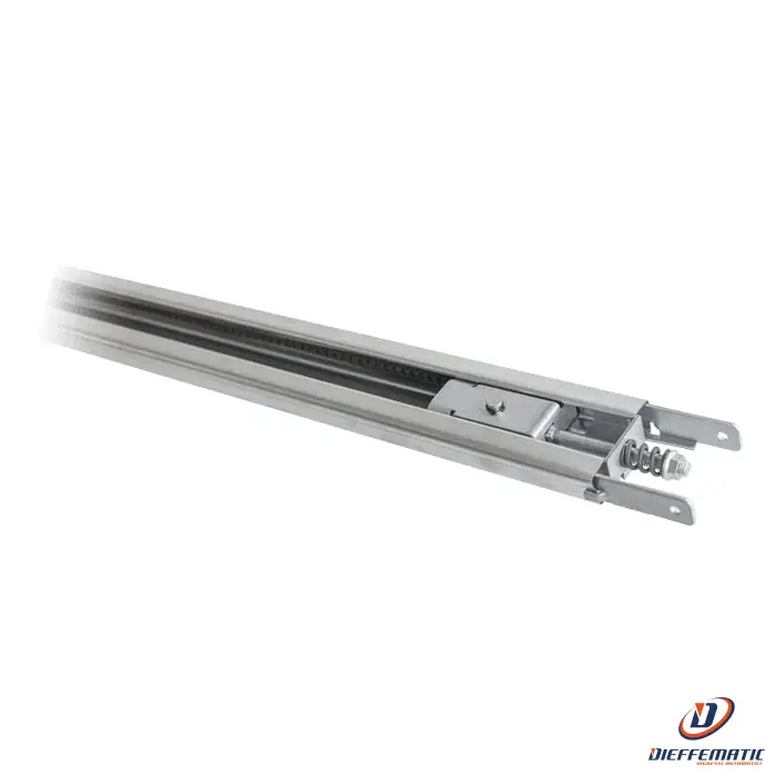 Motorline Cfcc4000 Binario In Acciaio Con Carrello E Nastro 4000Mm