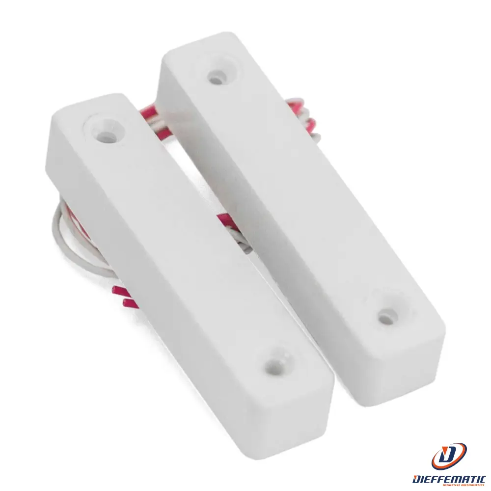Motorline Ha0488 Contatto Magnetico In Plastica Per Porta Di Servizio