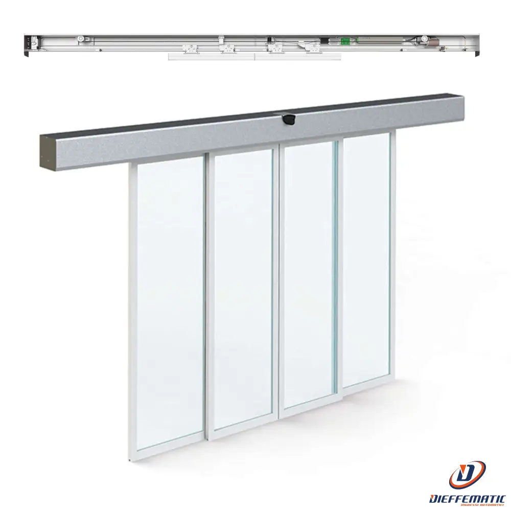 Motorline Kapvtl - 2F5800 Kit Automazione Per Porte Scorrevoli Telescopiche