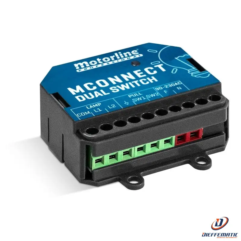 Motorline Mconnect Dual Switch Modulo Wi-Fi