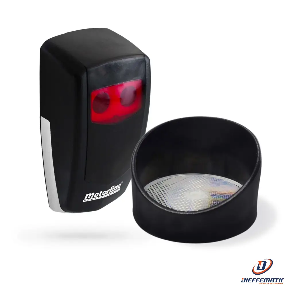 Motorline Mfe Coppia Fotocellule A Infrarossi Riflettenti Modulati Portata 12 M
