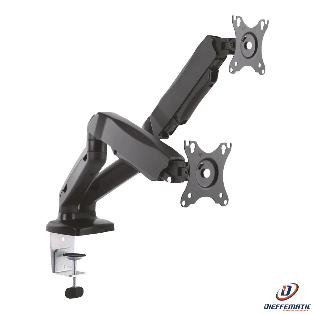 Nacional TVM-1327DESK-FLEX-DUAL Staffa per monitor LCD