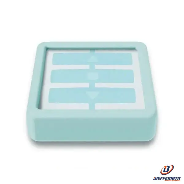 Nice Wci Mini Cover Ice Blue Niceway-go Per Comandi Niceway Automatismi