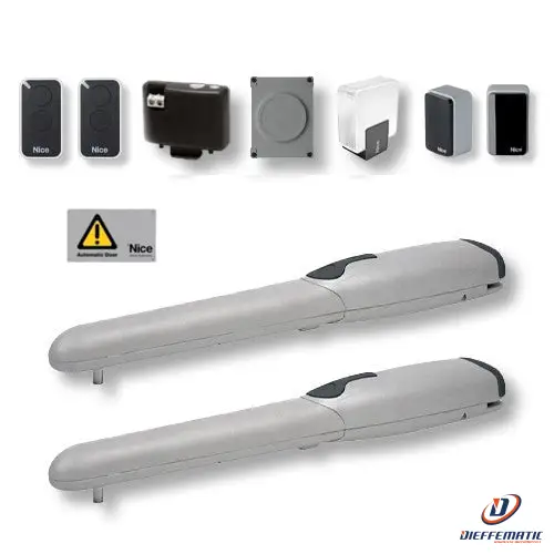Nice Wingo5024kce Kit Automazione Battente Fino A 3,5 Mt 24vdc