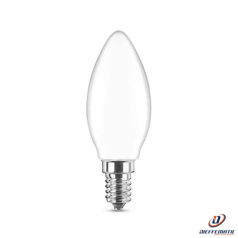 Oliva Led A Filamento Opal E14 -6W - 806Lm - 6500K - Blister Mfl60F2 10 Pz