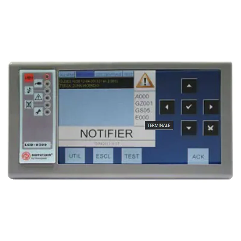 Pannello Ripetitore Per Centrali Am-8200N Notifier Am-Lcd Antincendio Sicurezza