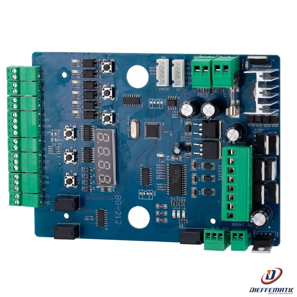 PB-SP501-MBOARD Scheda di configurazione e controllo per barriera di parcheggio