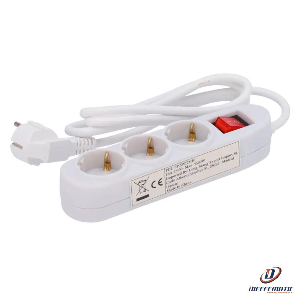 PDU-3P-SWITCH Ciabatta di alimentazione