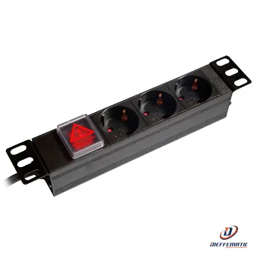 PDU-3P1U-SW-10INCH Ciabatta di alimentazione