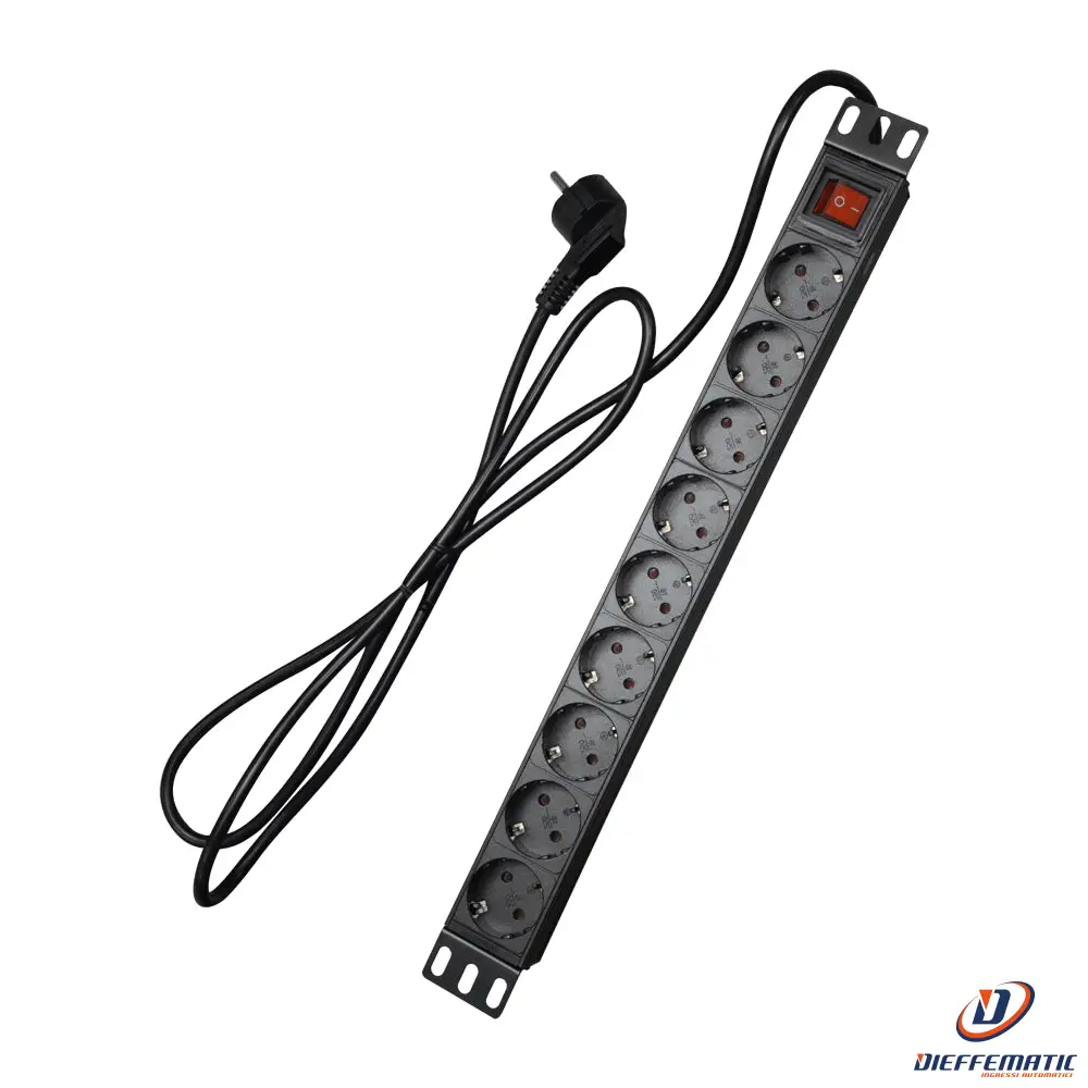 PDU-9P1U-SWITCH Ciabatta di alimentazione