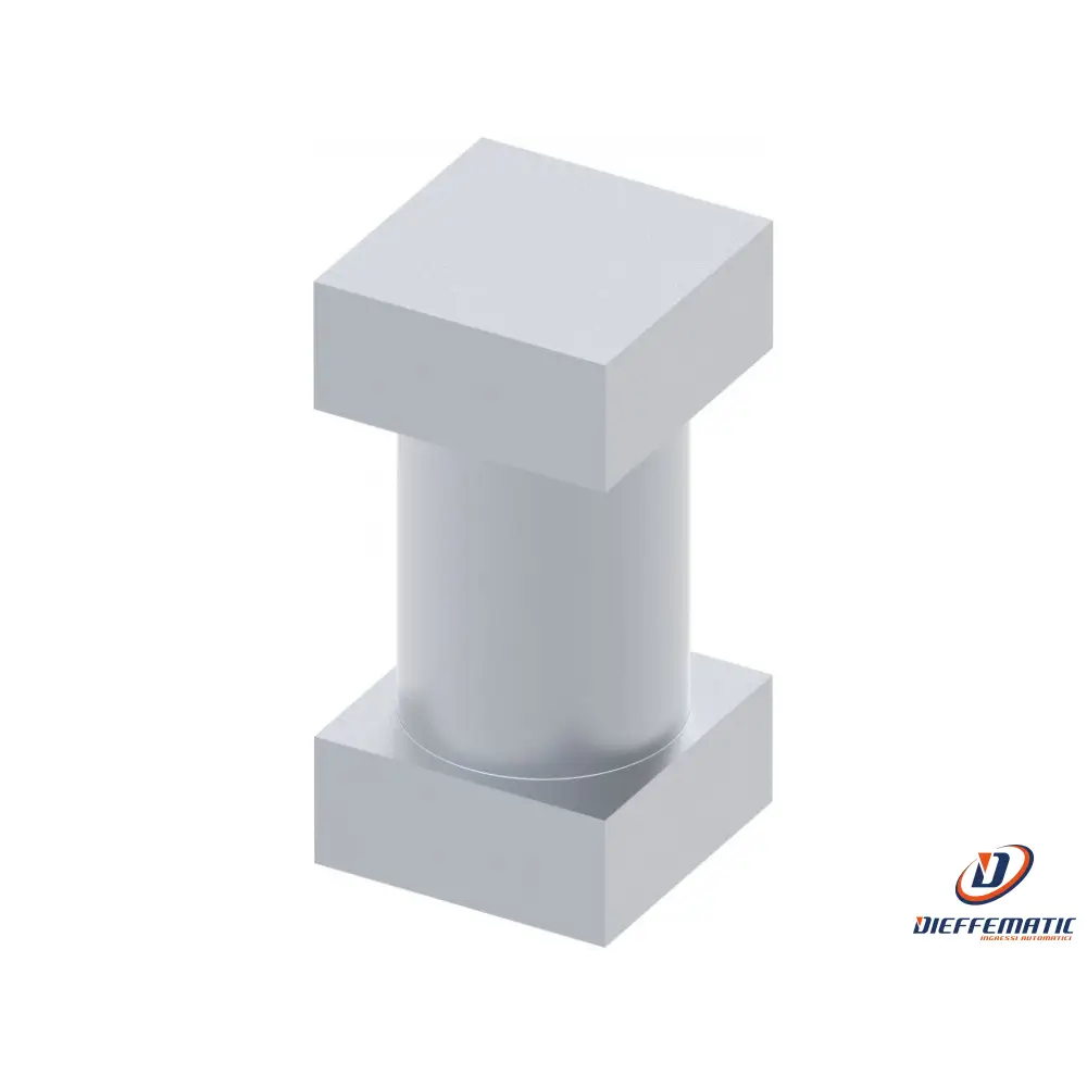 Perno Superiore Per Quadro 40Mm - Tondo D.35 Mm - Tipo 1 Fac 247.22 Vc6201.035.L