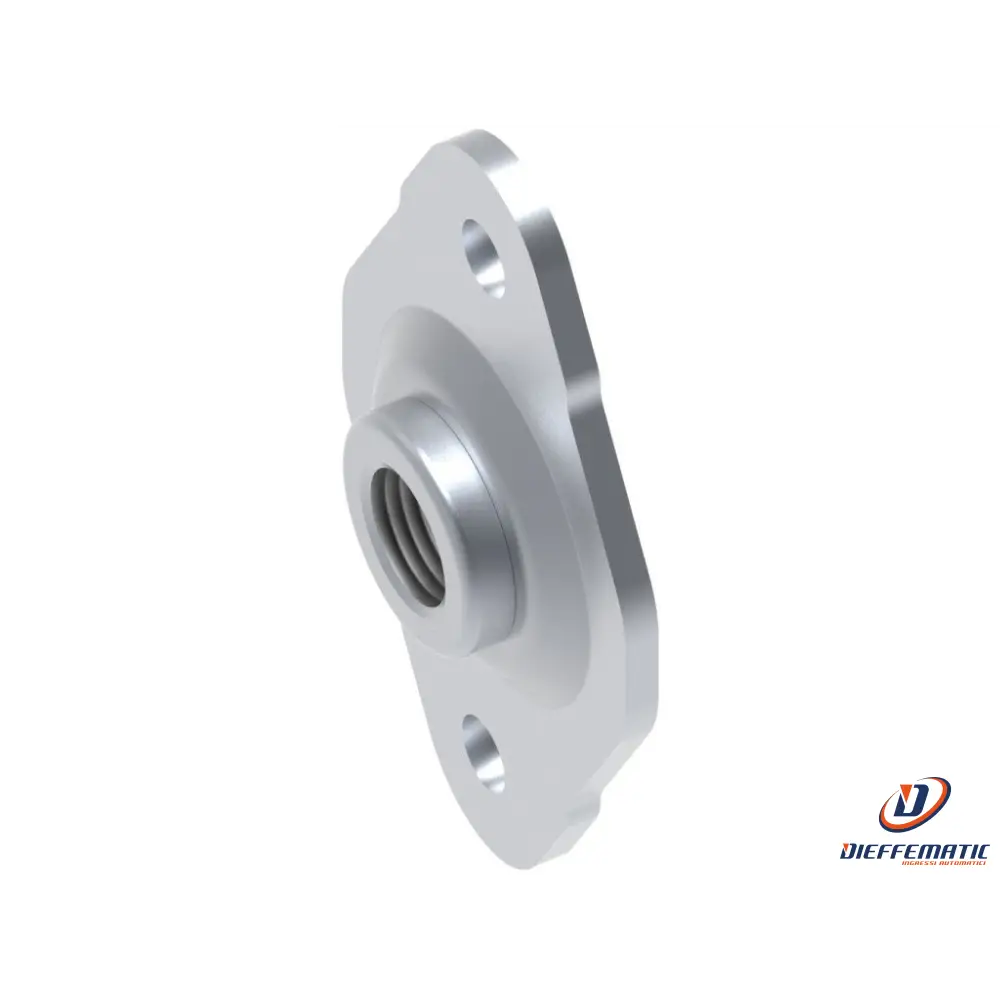 Piastra 2 Fori Imbutita Con Boccola Non Regolab.M20 Fac Rc1012.020 Automazione