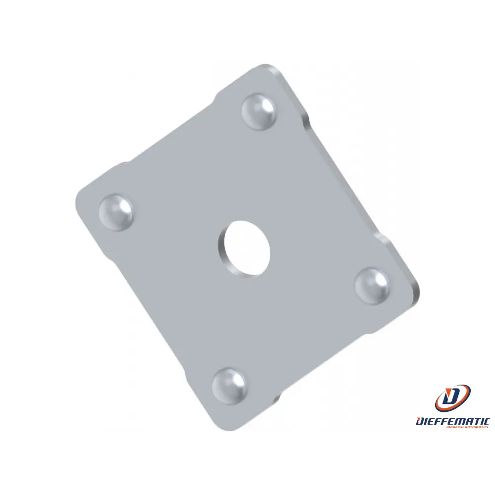 Piastra Decorata 130X130 Forata Fac 272.27 Vc9302.027 Automazione Automatismi