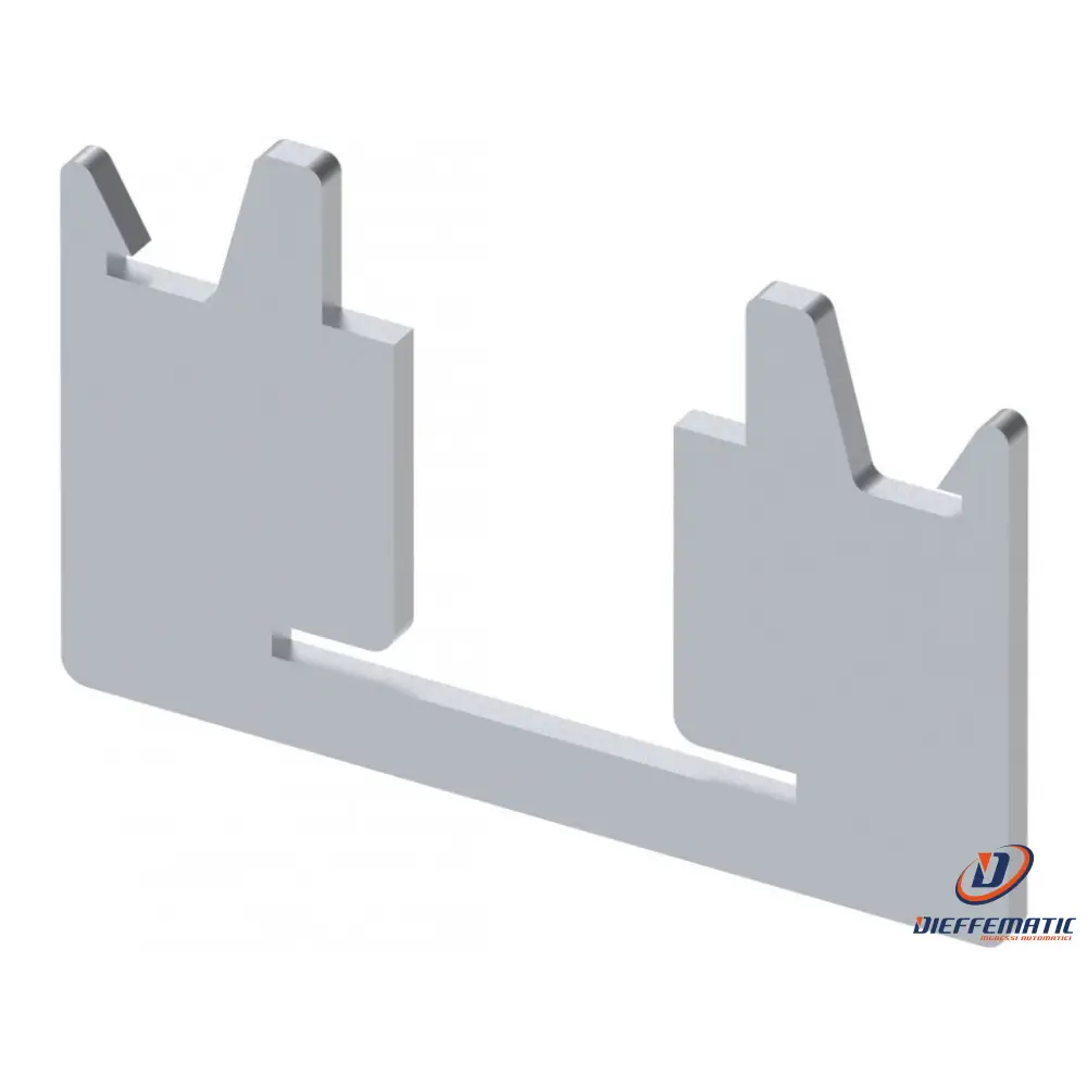 Piastra Per Incastro Profilo 830 - Rotaia 820 Zincata Fac 835 Va2903.020 Nuovo