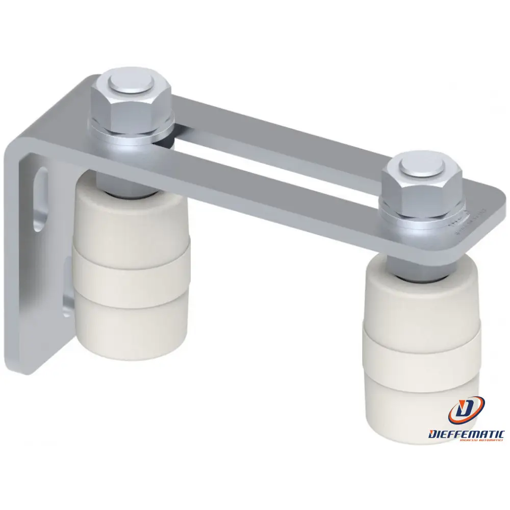 Piastra Regolabile A Muro 2 Olive Art.118 Fac 224L Va3207.B40 Automazione Nuovo