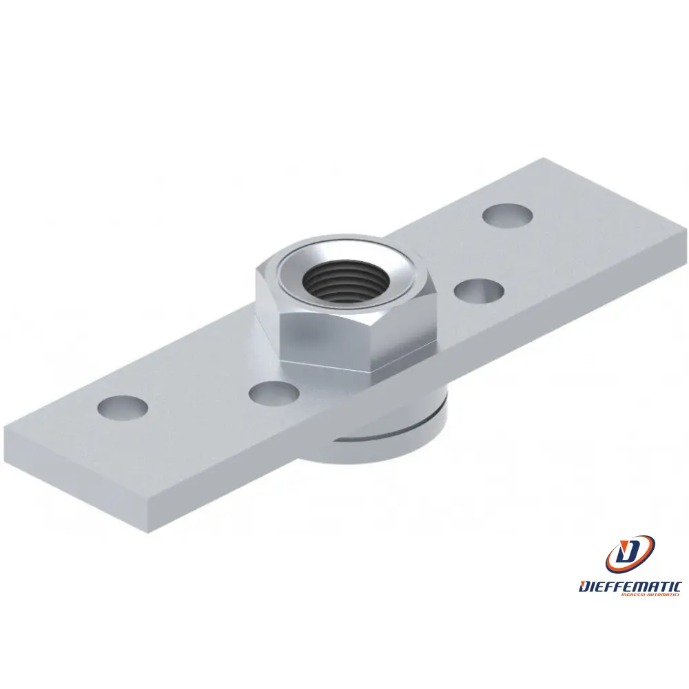 Piastra Regolabile M12 Per Carrelli Ruote Da 45 Fac Vb3902.012 Automazione Nuovo