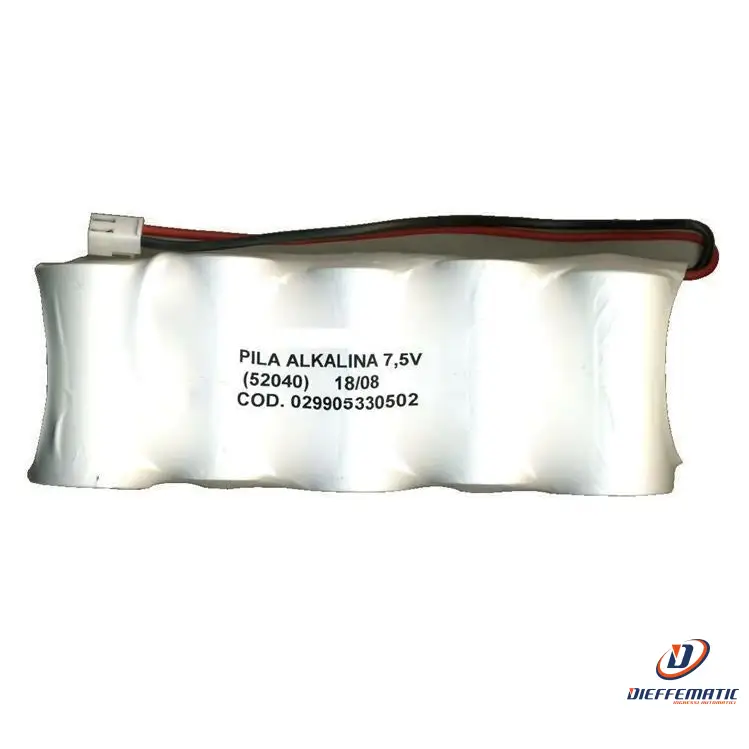 Pile Pacco Batterie Alkaline Ricambio Sirena Doge 7,5 V Securvera Sv-Tbabtsvcva