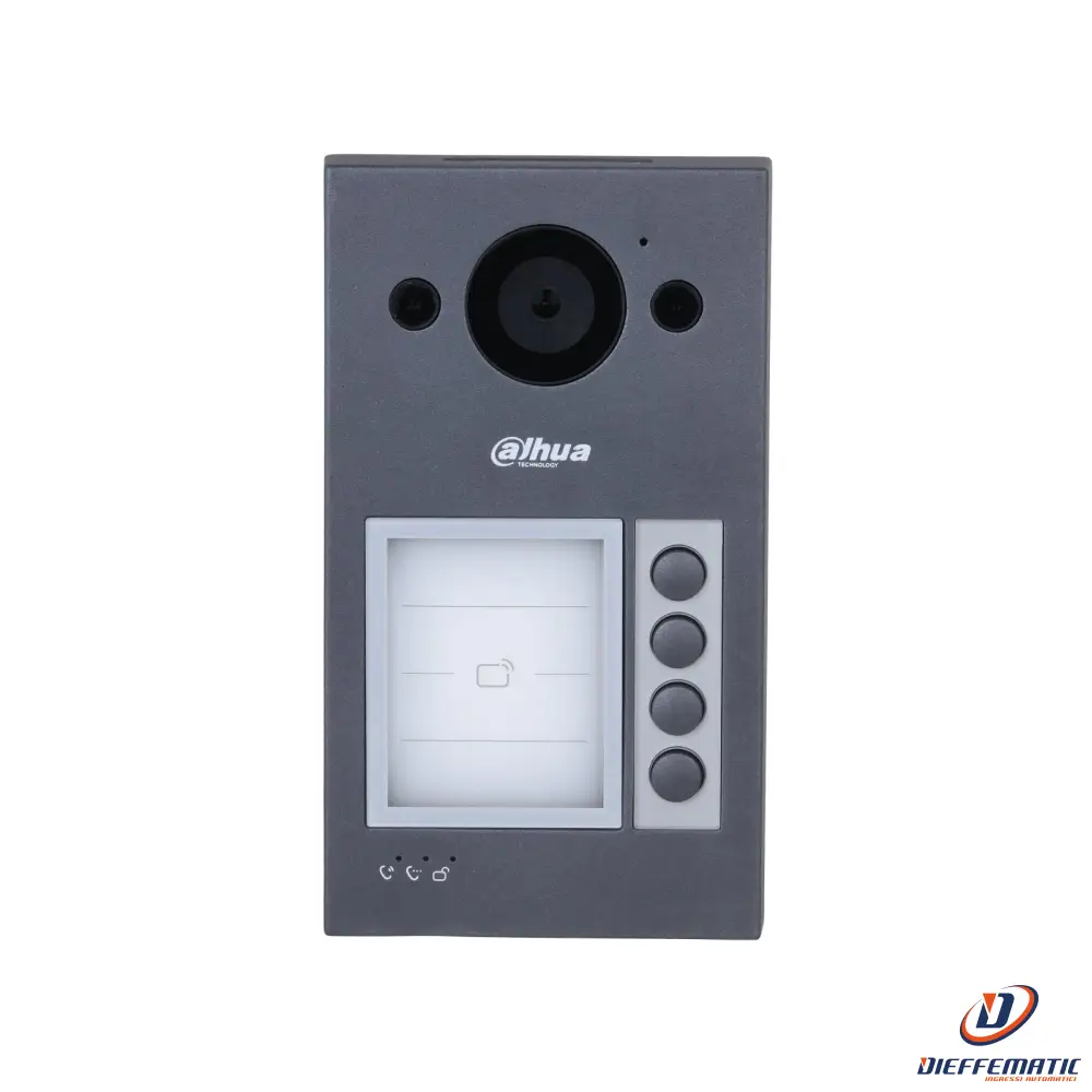 Posto Esterno Videocitofonico Ip/Bifilare Dahua Vto3312Q-P Sorveglianza Garanzia
