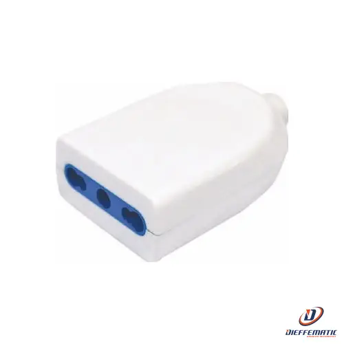Presa Bivalente 10/16A + T Bianco Scat. 18 Pz Ce915E