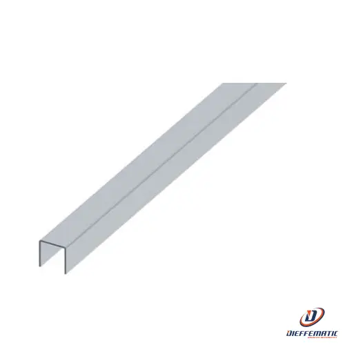 Profilo U 50X50 Sp.3 Lunghezza 3M Zincato Bi-Folding Hd Fac Va5402.003 Originale