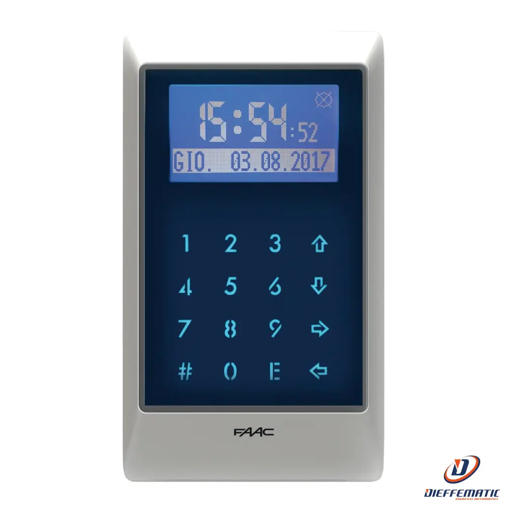 ProssimitĂ 13,56 Mhz Mifare+ Tastiera + Display Faac Xkpr 1356D 105923 Originale