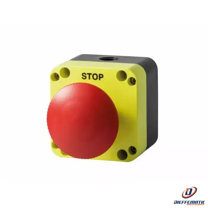 Pulsante Emergenza Push Pull Fungo Rosso Nc Giovenzana Pq01p6n Per Automatismo