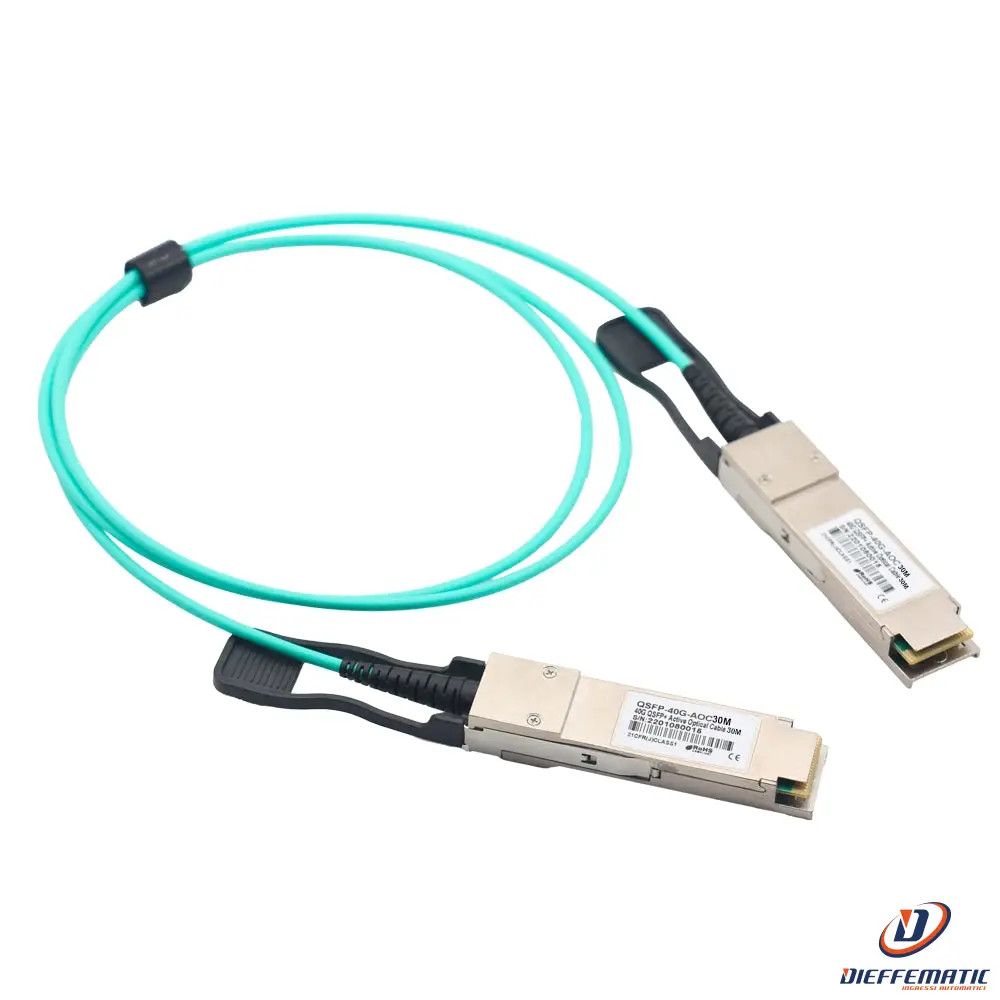 QSFP-40G-AOC-30M Cavo di collegamento diretto QSFP+