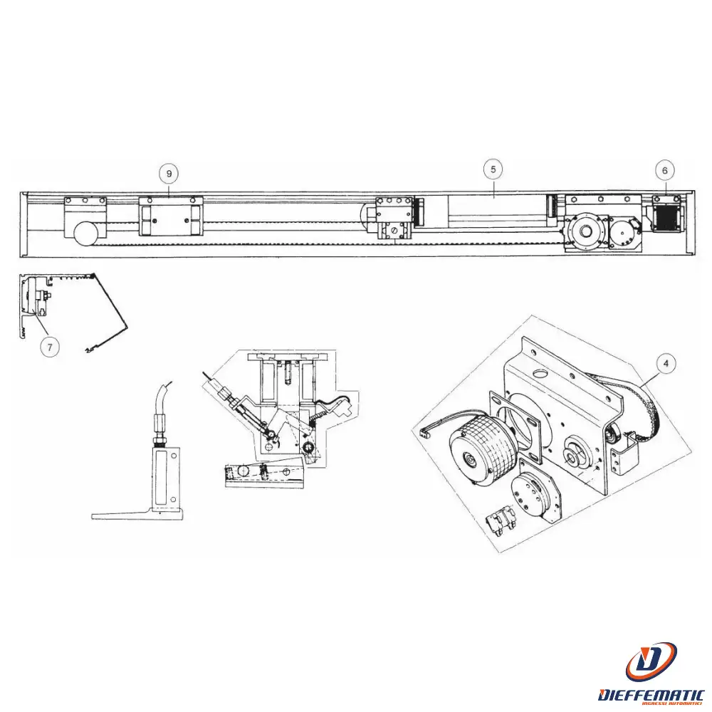Quadro Elettrico 90f (per 1svmreo-1sfmreo) Special Formula Ditec Entrematic 190f