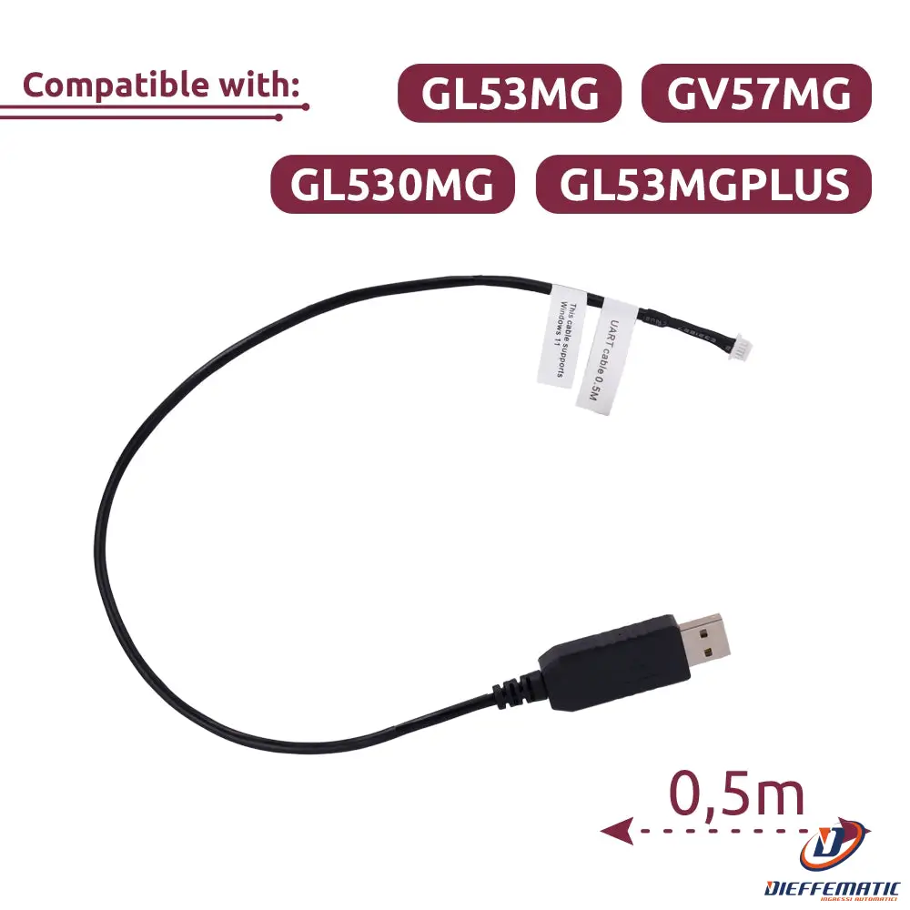 Queclink QL-UART-CABLE-0.5M Cavo UART