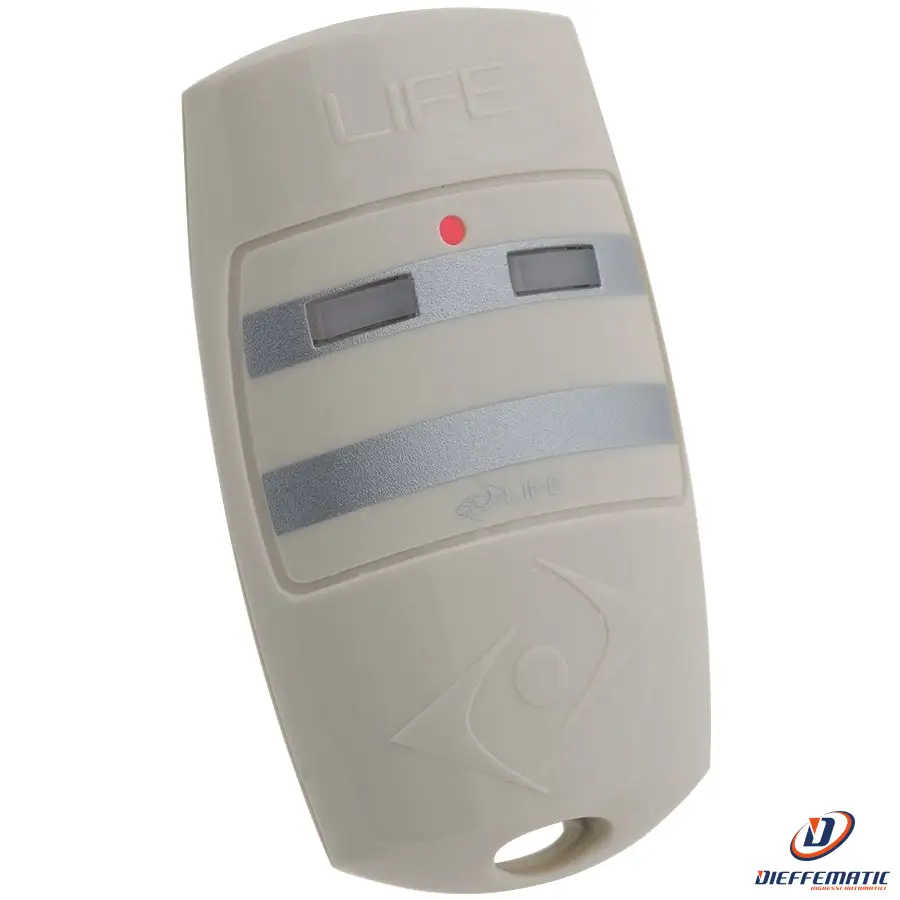 Radiocomando Auto Code 2 Canali 433.92 Mhz Life Bravo2 1At0130001 Automazione