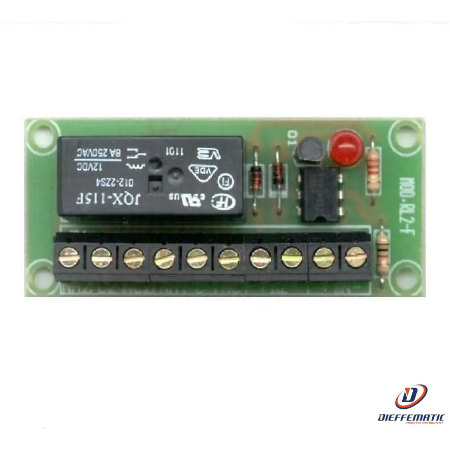Relè Optoisolato Ingresso Led Uscita Relè 5 A Securvera Ss-Rf2Cfifola