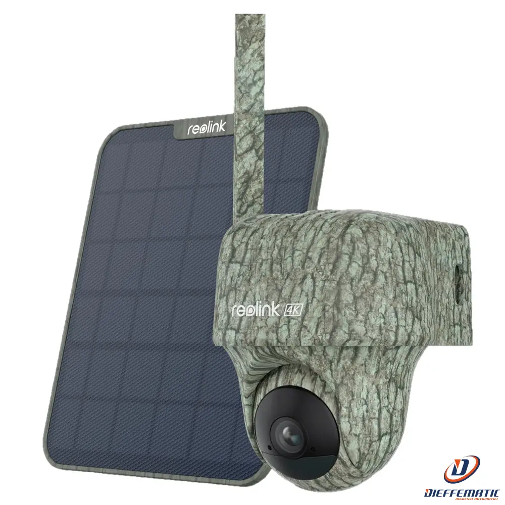 Reolink RL-GO-SERIES-G450-SOLARKIT-CAMO Telecamera 4K 4G Go Ranger PT G450