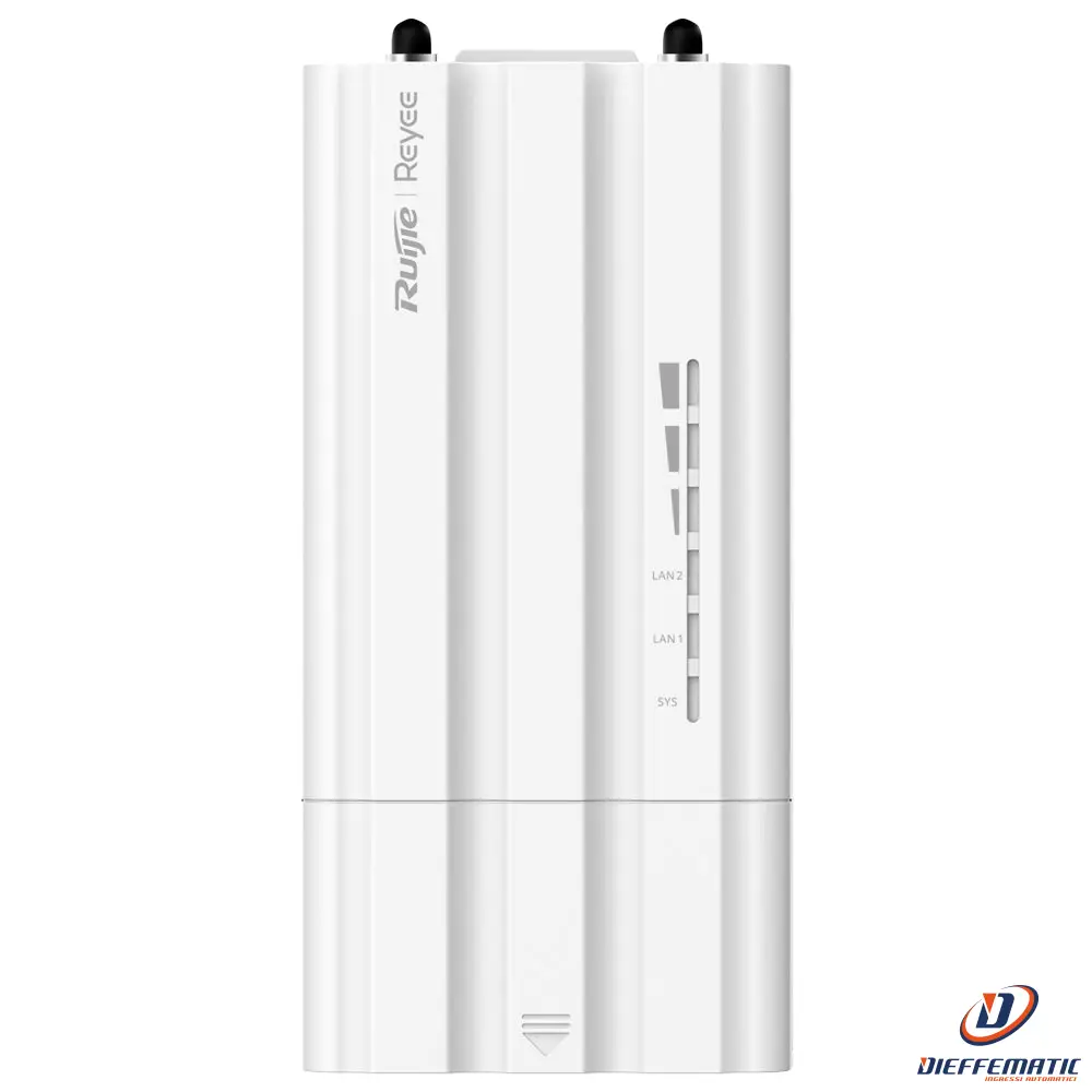 Reyee Rg-Airmetro550G-B Dispositivo Per Collegamenti Radio Alta Potenza A 5 Ghz