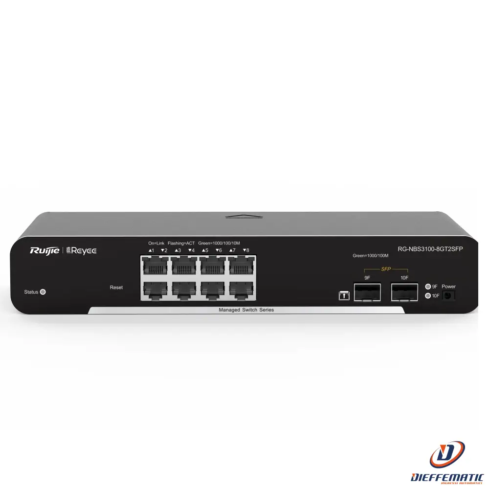 Reyee RG-NBS3100-8GT2SFP Switch Cloud Layer 2