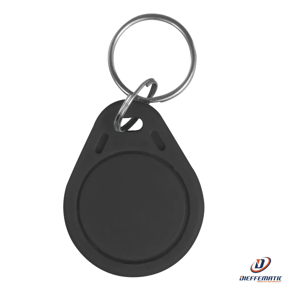 RFID-TAG-BLACK Portachiavi TAG di prossimità numerato