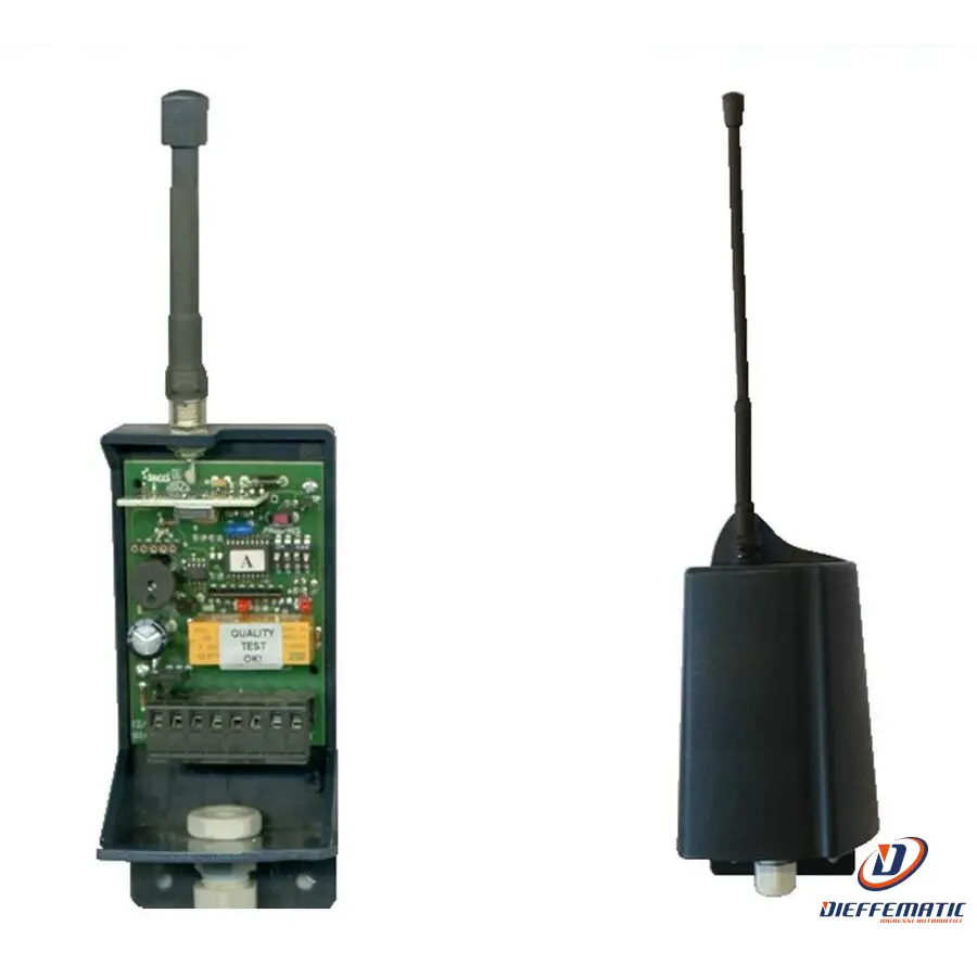 Ricevente Bicanale 433,92 12/24 V Fisso O Rolling Code Securvera Sv-Cr1Rc2Ccfc