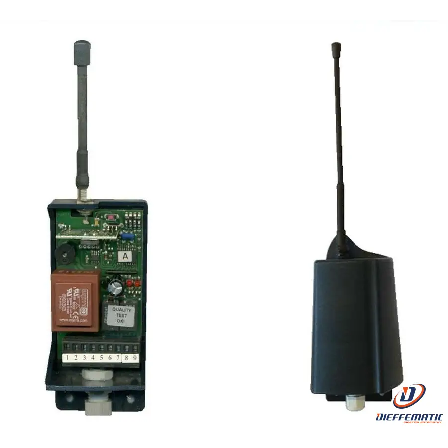 Ricevente Bicanale 433,92 220 V Fisso O Rolling Code Securvera Sv-Cr2Rc2Ccfe