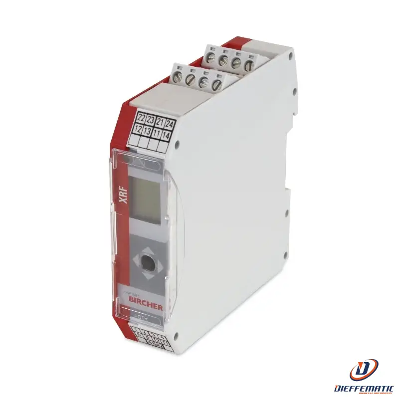 Ricevitore 2 canali, in alloggiamento DIN Bircher XRF-RD 407684