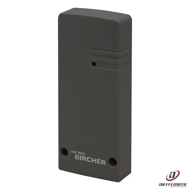 Ricevitore con cover color antracite, 1 canale Bircher XRF-R.1 bk 430311