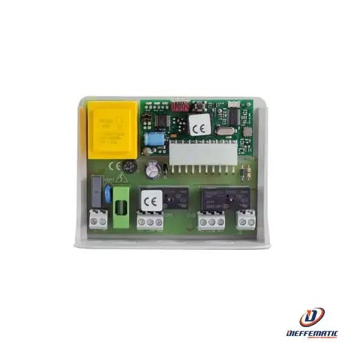 Ricevitore Rolling Code 2 Canali Allmatic Rx220/2/16m 2ch 12005437 Automazione