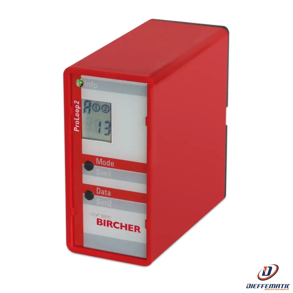 Rilevatore a 1 spira senza zoccolo da innesto Bircher ProLoop2 1.S.230AC 299857