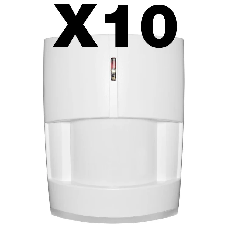Rilevatore Pir Via Radio Vesta Ir-16Sl-F1 Pack10 Antintrusione Sicurezza