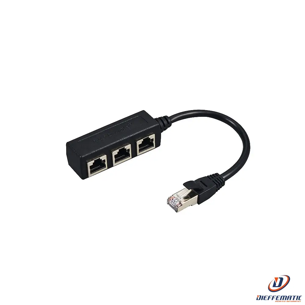 RJ45-SPLIT-3P Splitter RJ45 per Cat 5,6 e 7