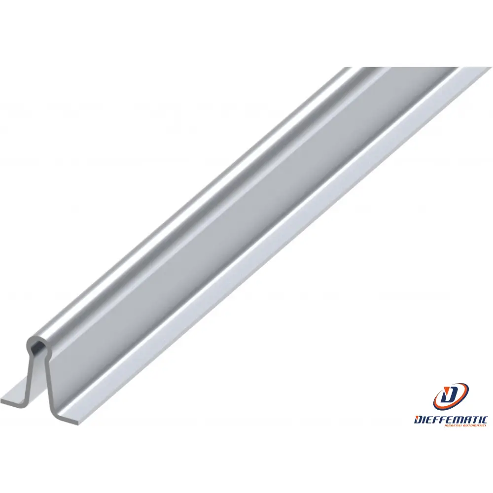 Rotaia Sagomata 50X50 Gola Tonda 16 Mm Sp.2,5 - 3 M Zincata Fac Va2304.003 Nuovo