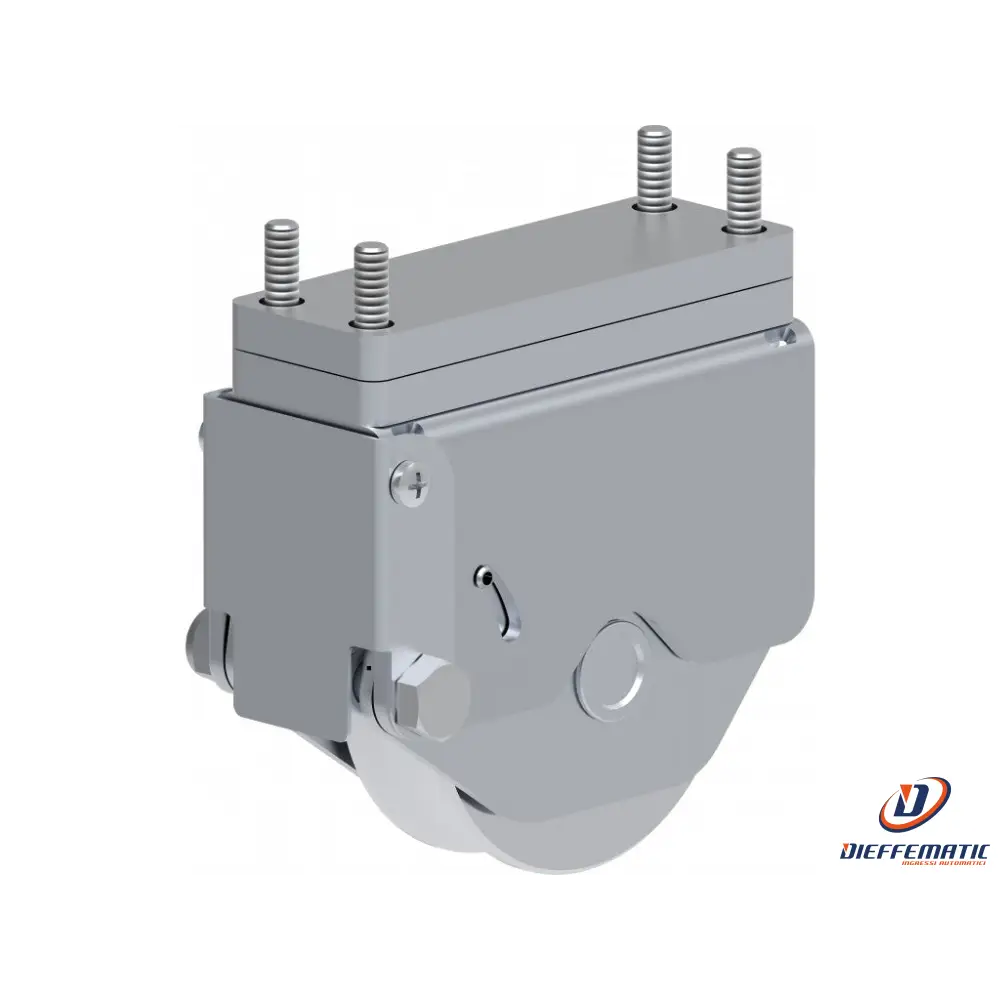 Ruota Ammortizzata D.75 Gola Tonda 16 Fac Va1321.075 Automazione Automatismi