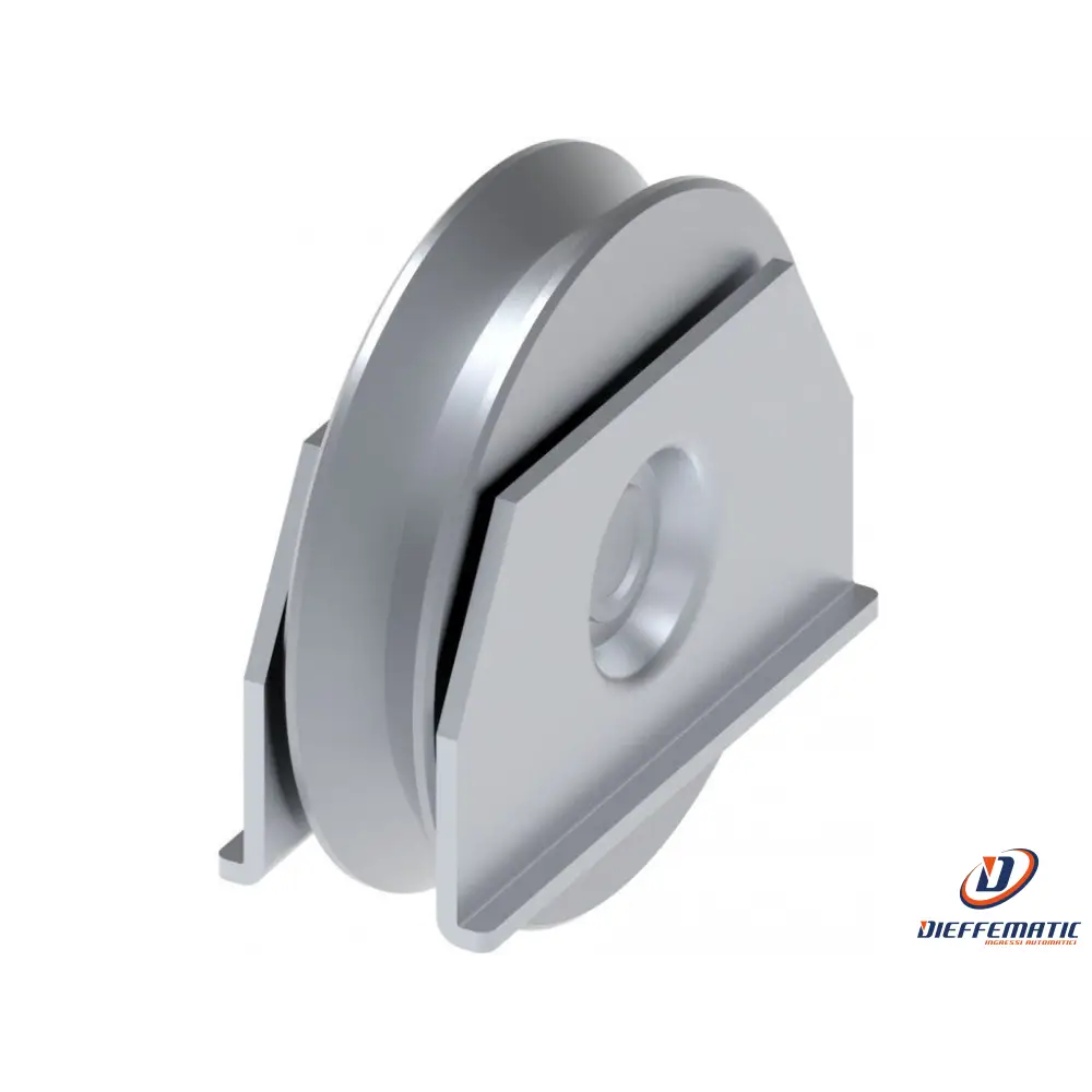 Ruota D.120 Gola A V Piastre A Saldare Fac 491.120 Va1108.120 Automazione Nuovo