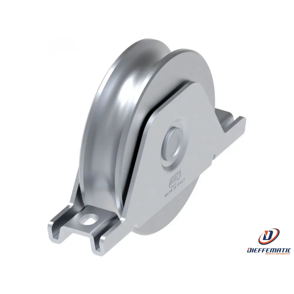 Ruota D.120 Gola D.16 Supporto Interno Stampato 1 Cuscinetto Fac Va1304.120