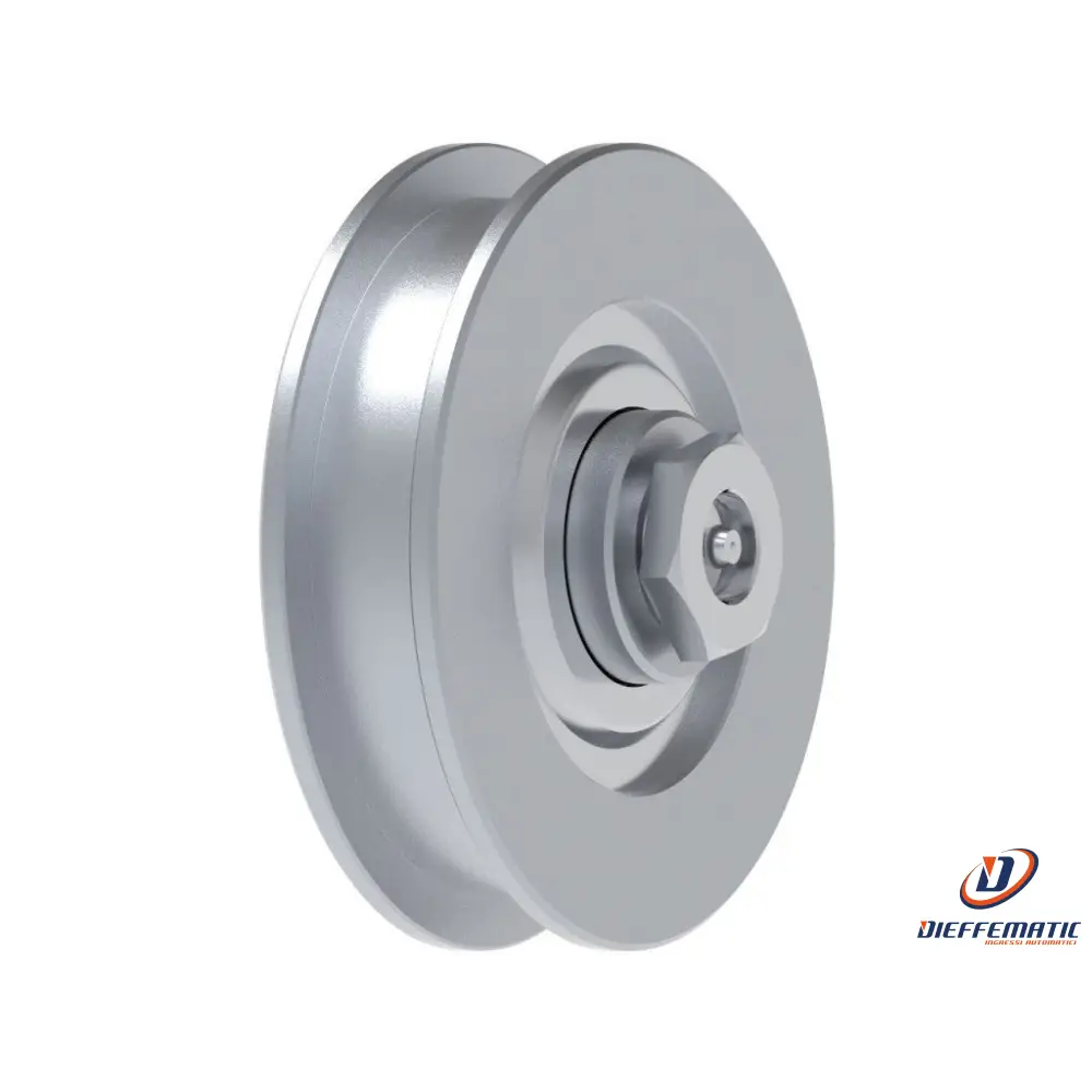 Ruota D.160 A U Perno Con Ingrassatore Fac 164 Va1202.160 Automazione Originale
