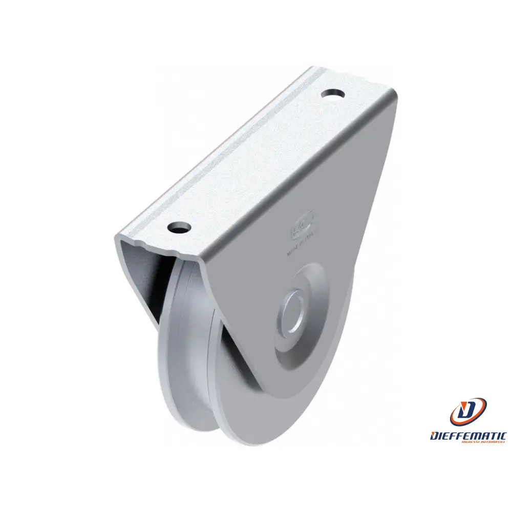Ruota D.75 A U Da 8 Mm Supporto Esterno Fac 102 Va1207.075 Automazione Originale