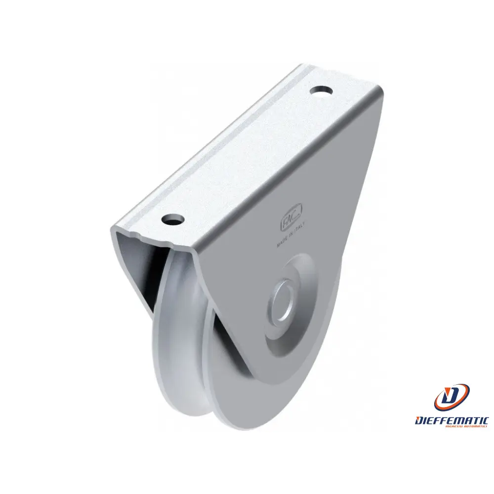 Ruota D.75 Gola Tonda 20Mm Supporto Esterno Fac 101/20 Va1407.075 Automazione